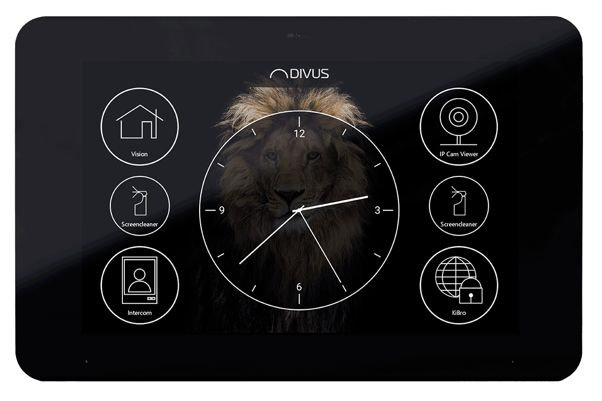 DIVUS KNX-IQ08 BLACK DIVUS KNX-IQ08 BLACK
